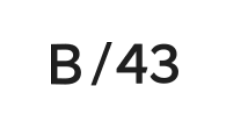 B/43